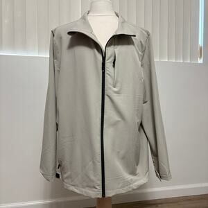 32 Degrees Heat Light Beige (Stone) Men’s Lightweight Softshell Zip Jacket 2XL